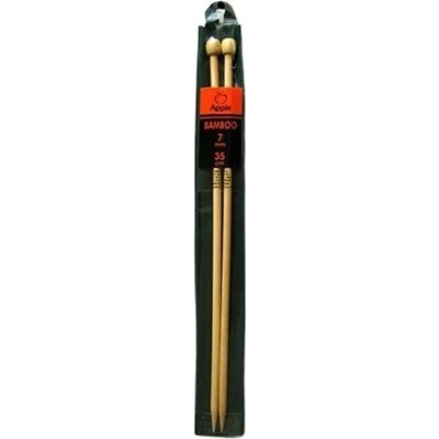 Apple Pletací jehlice rovné bambusové - 7 mm