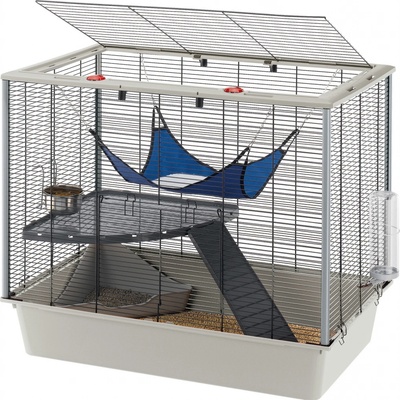 Ferplast Klec fretka s výbavou Furat 78 x 48 x 70 cm – Zboží Mobilmania