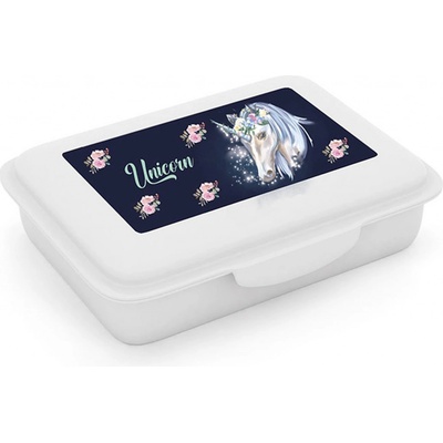 Oxybag UNICORN 1 Desiatová krabička transparentná