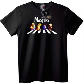 NOONEBRAND Тениска Майсторите - XS, Black
