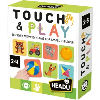Headu Образователна игра Headu - Докосни и играй, Игра за памет (HMU60803)