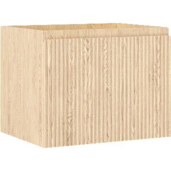 Mexen Rivel шкаф за баня под умивалник 60 см, 1 чекмедже, гофриран, дъб - 91A20-06047-1-BF81 (91A20-06047-1-BF81)