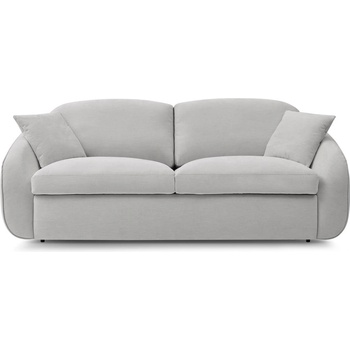 Bobochic Светлосив разтегателен диван 235 cm Cezanne - Bobochic Paris (WT-SARA-3.5R-W_1 P1247)