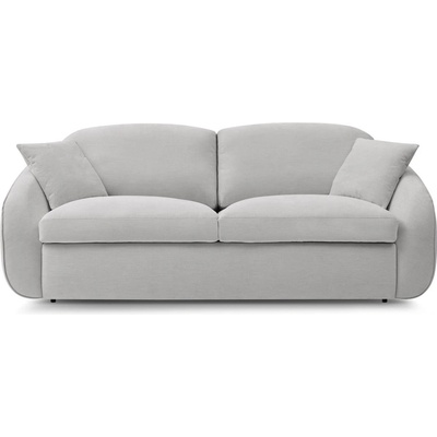 Bobochic Светлосив разтегателен диван 235 cm Cezanne - Bobochic Paris (WT-SARA-3.5R-W_1 P1247)