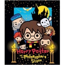 Eplusm Detská flísová deka Harry Potter a Kameň mudrcov čierna