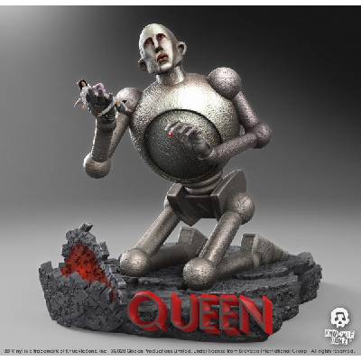 украса (3D винил) Queen - Statue Queen Robot - (Новини от света) - KBQUEENROBOT3DV100