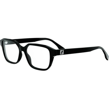 Fendi Squared Black Rectangular Eyeglasses