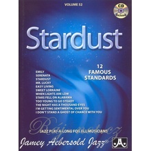 AEBERSOLD PLAY ALONG 52 STARDUST 12 famous standards + CD