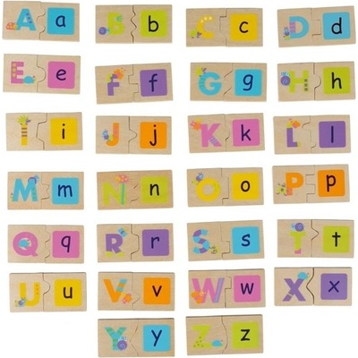 Boikido Obojstranné puzzle Abeceda