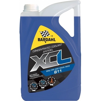 BARDAHL Антифриз хибрид Bardahl XCL G11 Син Концентрат 5 литра