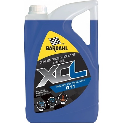 BARDAHL Антифриз хибрид Bardahl XCL G11 Син Концентрат 5 литра