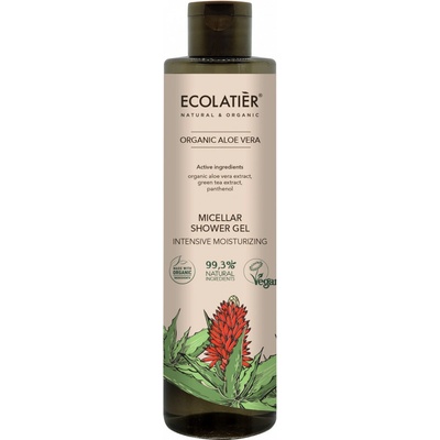 EcoLatier micelární sprchový gel Aloe Vera 350 ml