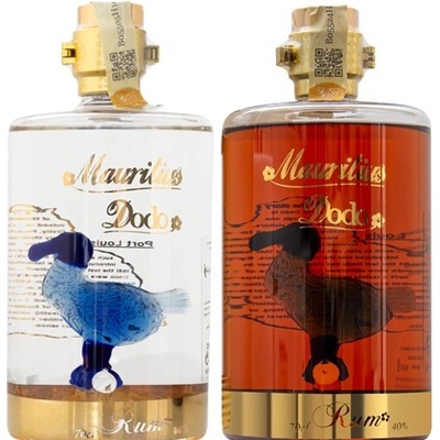 Sada Mauritius Dodo Clear a Dodo Dark 40% 2 x 0,7 l (karton)