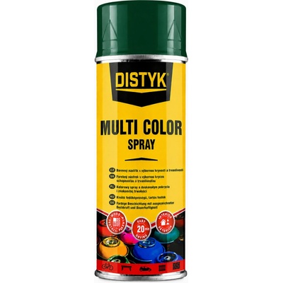 DISTYK Multi color spray 400 ml RAL6005 mechová zelená TP06005D