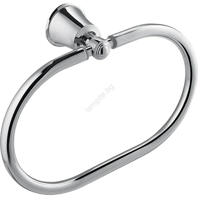 Omnires al53230cr - Стенна закачалка за кърпи art line лъскав хром (on0118)