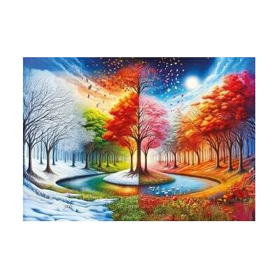 ART PUZZLE Štyri svety 2000 dielov