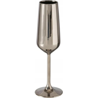 Boltze Skleničky na šampaňské ADORA šedé 195 ml