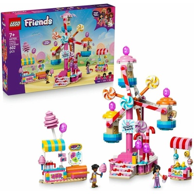 LEGO® Friends 42700 Kolotoč se sladkostmi a cupcaky