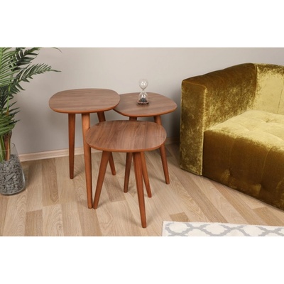 Hanah Home Tyn set 3 ks ořech