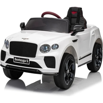 ROLLZONE Bentley Bentayga S 12V - Детски акумулаторен джип, Бял, EVA гуми (HL5188-white)