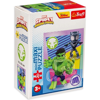 Trefl Мини пъзел Trefl от 20 части - Невероятният Спайди, асортимент (56035)