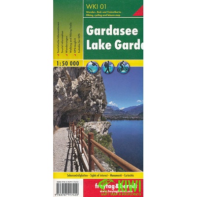 WKI 01 Gardasee Wanderkarte 1:50.000