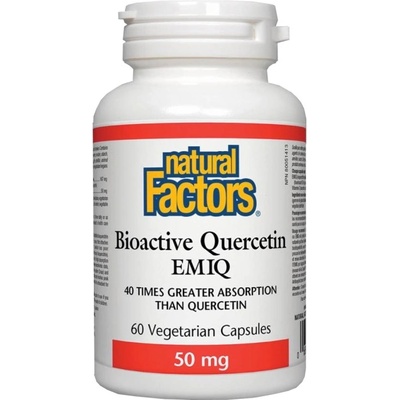 Natural Factors Bioactive Quercetin EMIQ 50 mg [60 капсули]