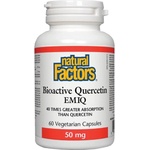 Natural Factors Bioactive Quercetin EMIQ 50 mg [60 капсули]