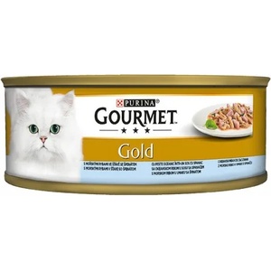 Gourmet Gold океанска риба със спанак 85гр