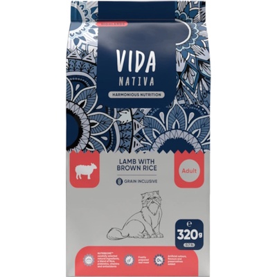 Kraftia VIDA NATIVA CAT Adult Lamb & Rice 0,32 kg