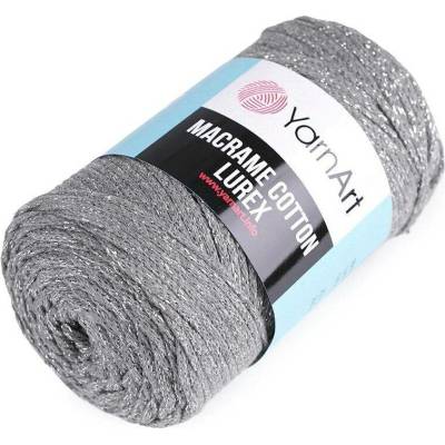 Pletací příze Macrame Cotton lurex 250 g Varianta: 8 (739) bordó sv., Balení: 1 ks 47192/108950/216859