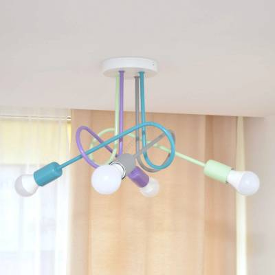 Helam LED плафониера OXFORD 4xE27/10W/230V (HE0580)