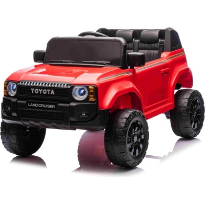 Beneo Elektrické autíčko Toyota Landcruiser 12V červená