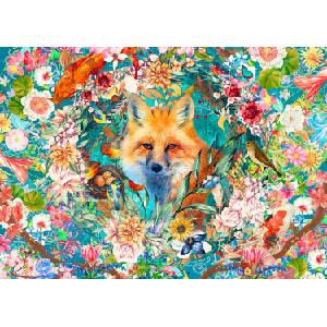 Enjoy - Puzzle Miss Foxy - 1 000 piese