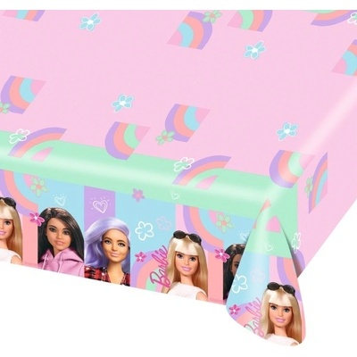 Amscan ubrus papírový Barbie 120x180cm