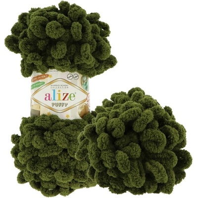 Alize Puffy 620 tmavě olivová