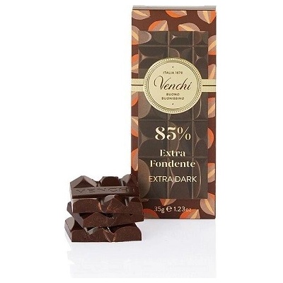 Venchi horká čokoláda 85% 35 g