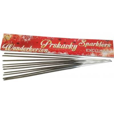 Zlaté Vánoční Prskavky 28 cm 10 ks
