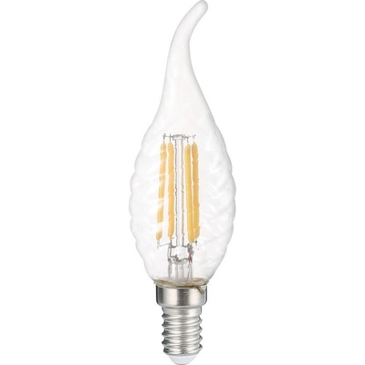 OPTONICA Led twist КЕНДЪЛ c35 4w 400lm e14 220-240v 2700k - ФИЛАМЕНТ (1414)