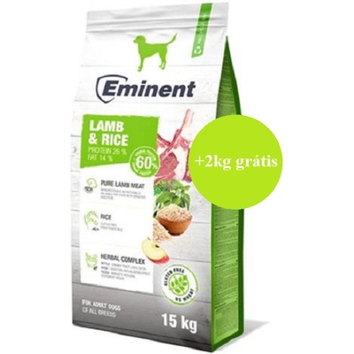 Eminent Puppy Lamb & Rice 29/16 17 kg