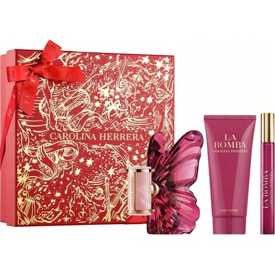 Carolina Herrera La Bomba balzám 100 ml + miniaturka 10 ml + EDP 80 ml – Zboží Mobilmania