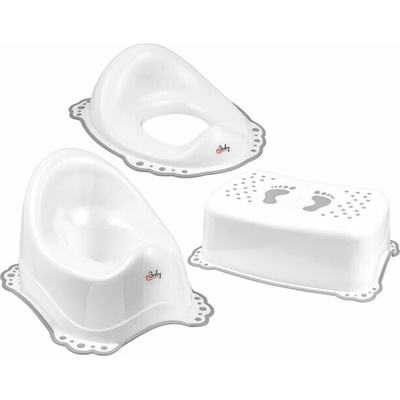 Maltex Souprava protiskluzová Classic White