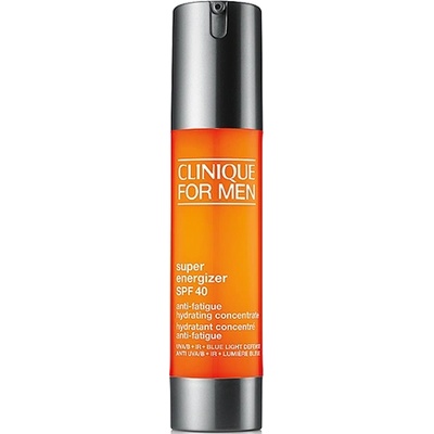Clinique For Men Super Energizer SPF40 Anti-Fatigue Hydrating Concentrate енергизиращ гел-крем spf 40 за мъже 48 мл