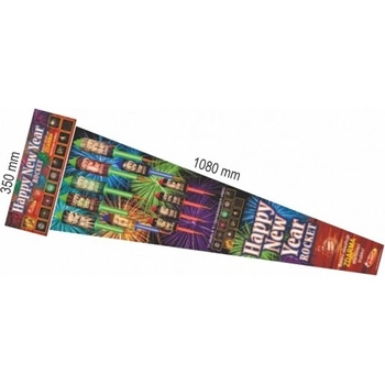 Rakety Happy New Year set 11 ks
