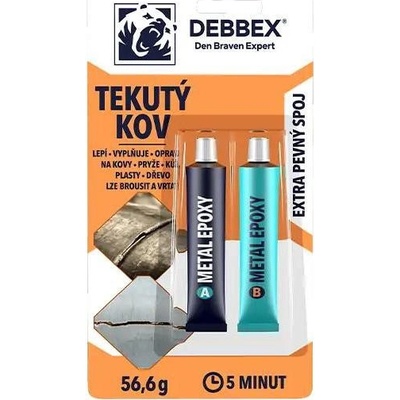 Den Braven Kov tekutý Metal Epoxy 56,6 g
