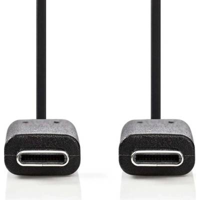 Nedis CCGP64700BK10 USB 3.1 (Gen1), Typ-C Zástrčka - Typ-C Zástrčka, 1m, černý