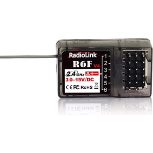 RADIOLINK Приемник Radiolink R6F V4 2.4G Receiver FHSS 6 Channel R6F (R6F)