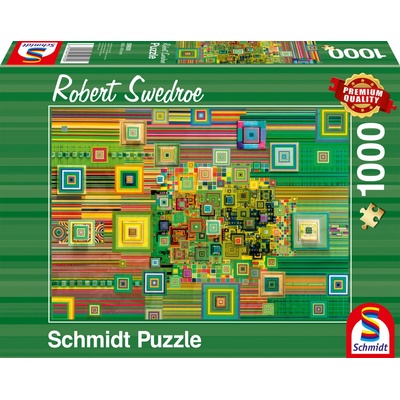 SCHMIDT Zelený flashdisk 1000 dílků