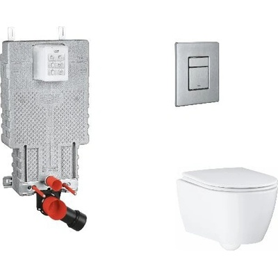 GROHE Uniset s tlačidlom Skate Cosmopolitan SANI15BB2112