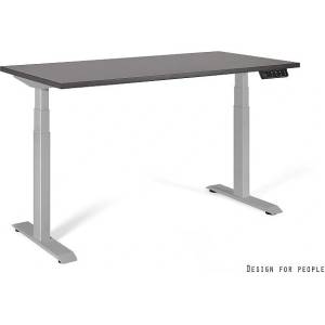 UNIQUE ACTIVE I Електрическо бюро 140x70 см Антрацит (14-C103W-G-140-YZ-13)